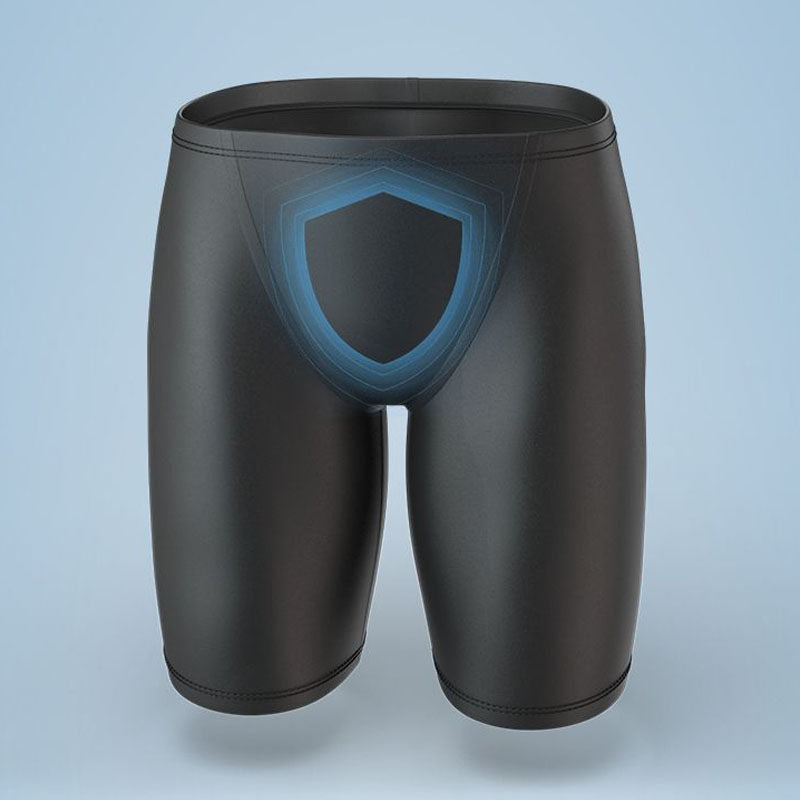 Men Boxers Shorts Silicone PU  - Pouch Boxer Pouch 评论和价格