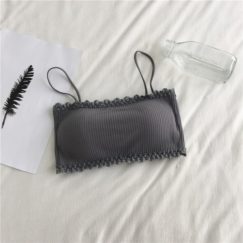 Women's Cotton Bra Female Tube - Suspender Tank Top 评论和价格