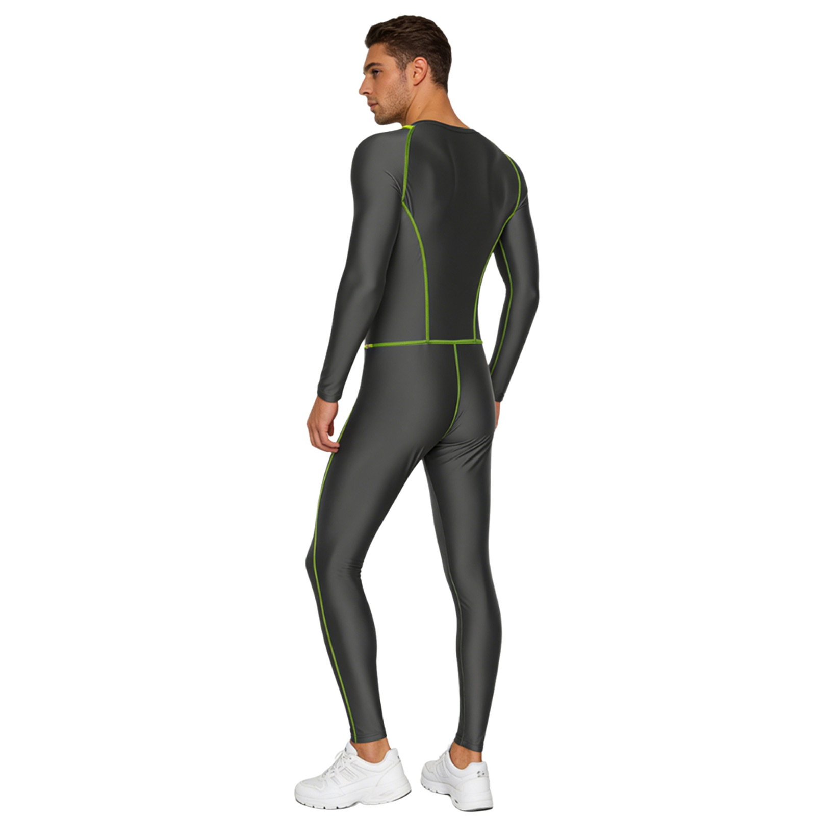 Swimwear Mens Swimsuit Glossy  - Compression Long Pant 评论和价格