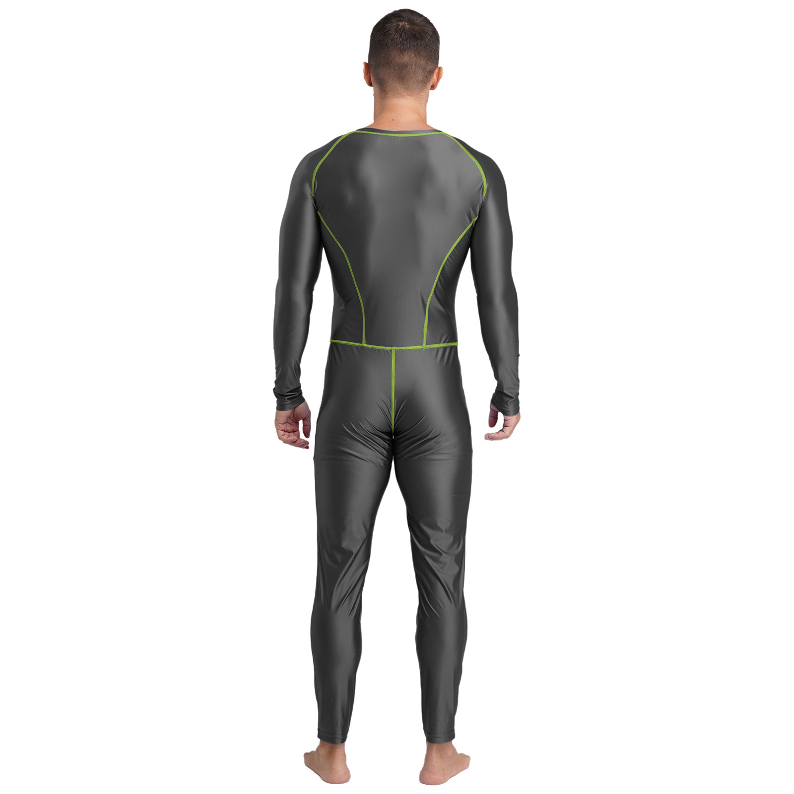 Swimwear Mens Swimsuit Glossy  - Compression Long Pant 评论和价格