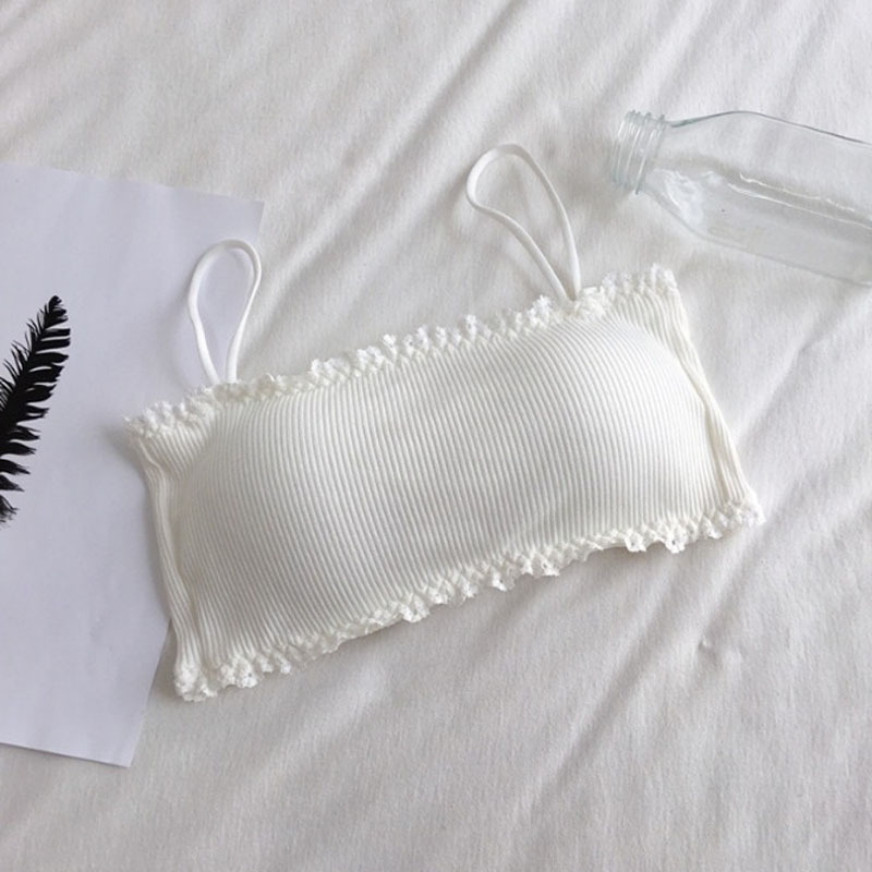 Women's Cotton Bra Female Tube - Suspender Tank Top 评论和价格
