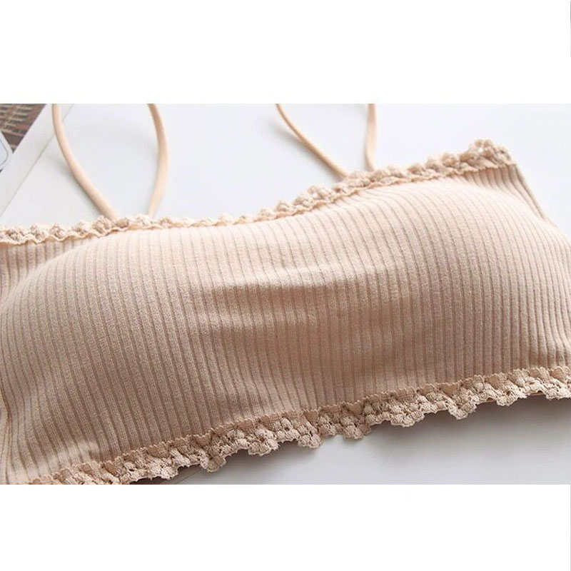 Women's Cotton Bra Female Tube - Suspender Tank Top 评论和价格