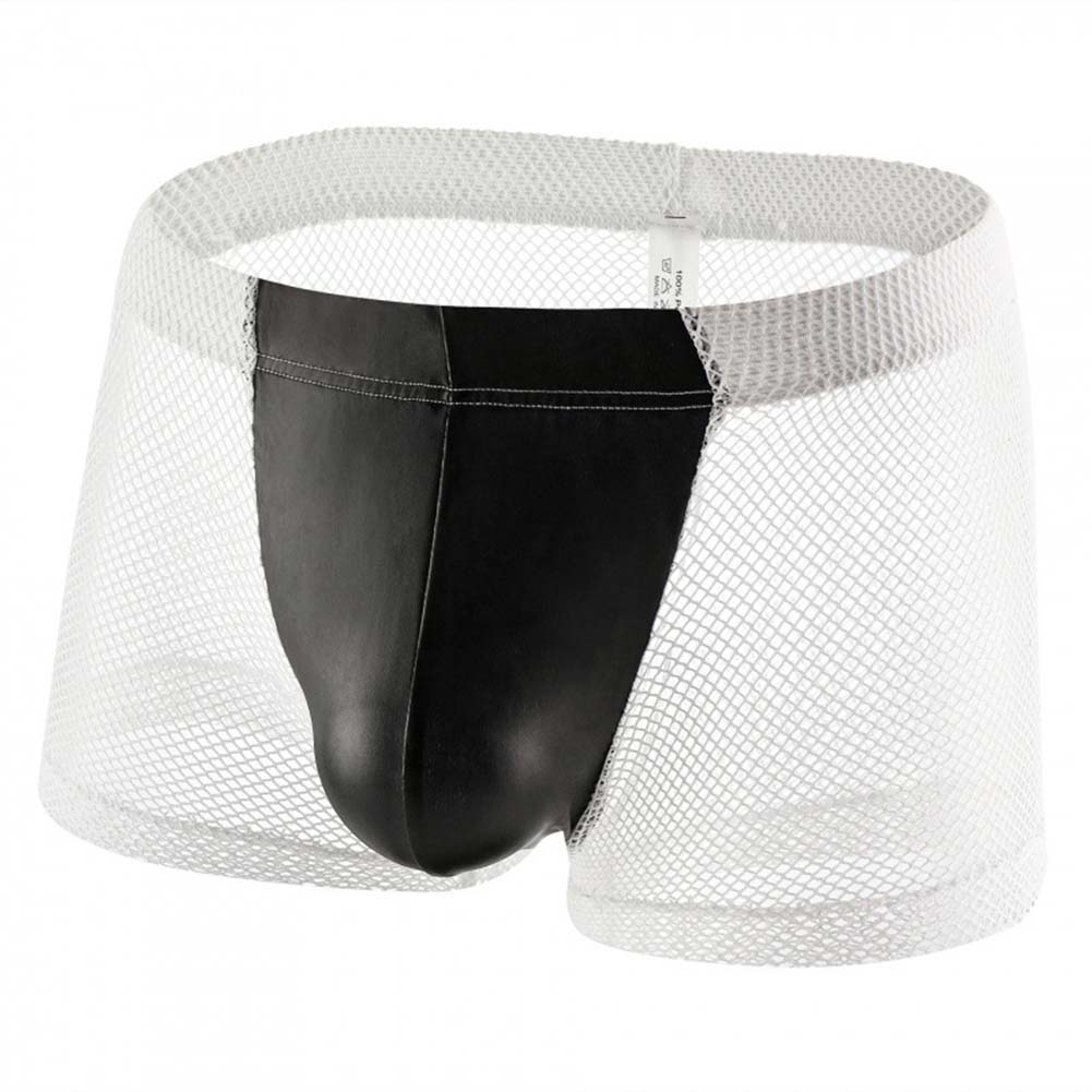 Men Mesh See Through Boxer Sho - Pouch Boxer Pouch 评论和价格