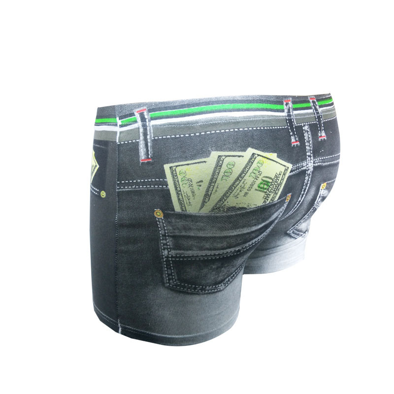 3PCS/Lots Men Boxer Shorts Den - Multi Pack Underwear 评论和价格