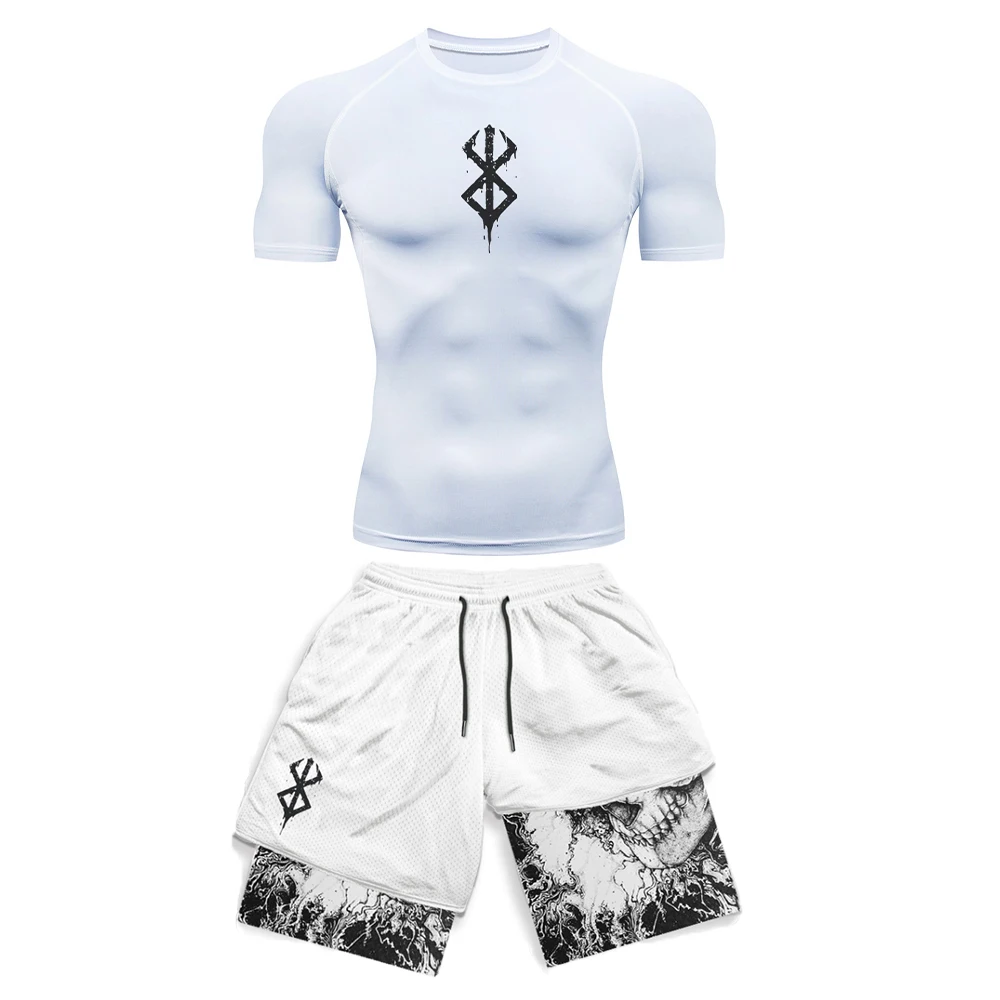 Anime 3D Printed Men's Compres - Compression Shorts Athletes 评论和价格