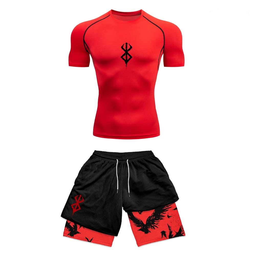 Anime 3D Printed Men's Compres - Compression Shorts Athletes 评论和价格