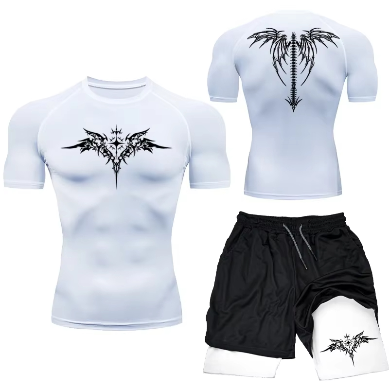 New Men's MMA Compression Athl - Compression Shorts Athletes 评论和价格