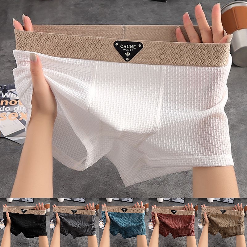 3PCS/Pack Underwear Solid Knit - Multi Pack Underwear 评论和价格