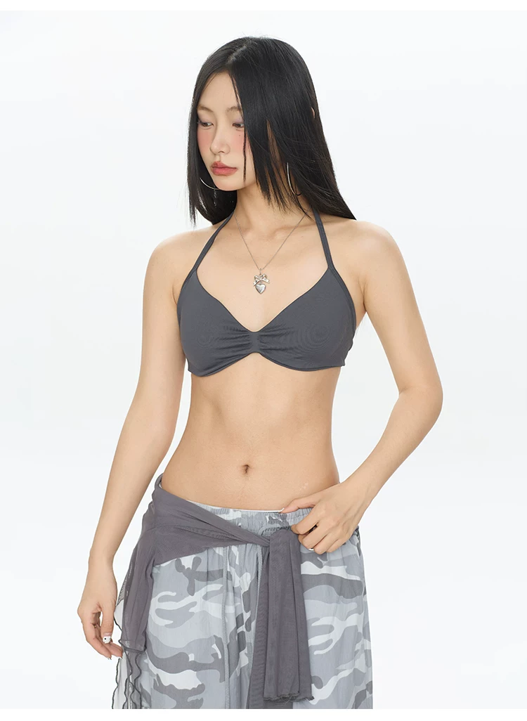 Sexy Bikini Style Seamless Spo - Suspender Tank Top 评论和价格