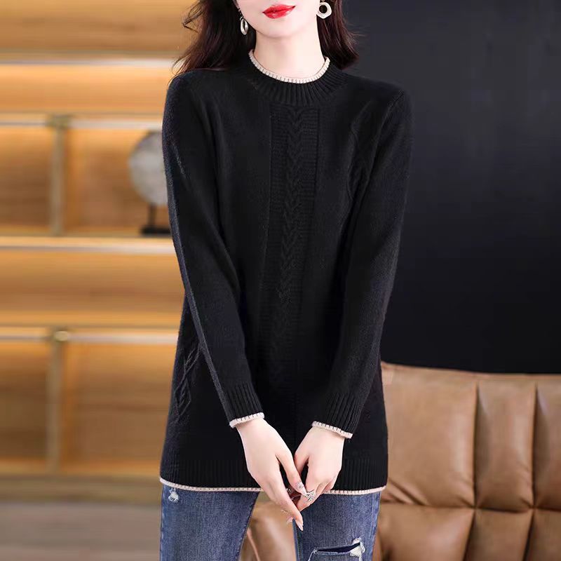 Fashion Round Neck Knitted Jum - Thermal Long John 评论和价格
