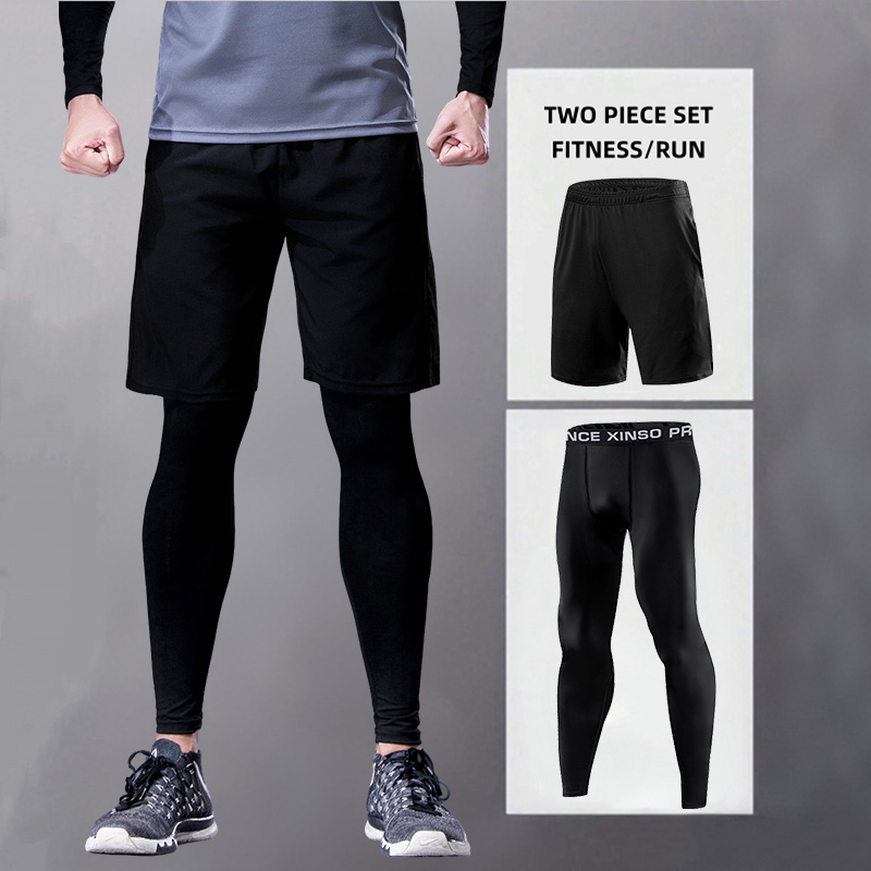 Men's Sports Running Trousers  - Compression Long Pant 评论和价格